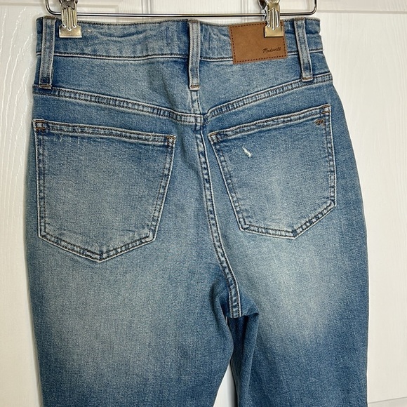 Madewell NWT Curvy Perfect Vintage Distressed Jeans Women's 24 #NC352 - Picture 9 of 11